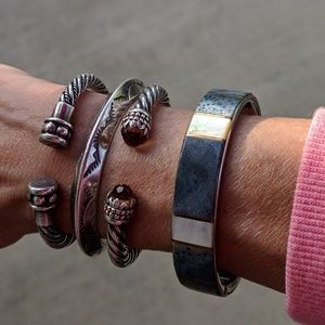 Blue Mother of Pearl Bracelet